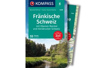 Wanderführer KOMPASS Wanderführer Fränkische Schweiz mit Oberem Maintal und Hersbrucker Schweiz, 55 Touren Kompass-Karten GmbH