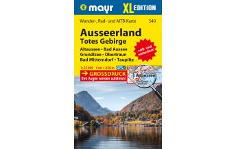 Hiking Maps Styria WM WK XL Ausseerland, Totes Gebirge 1:25.000 Mayr Verlag