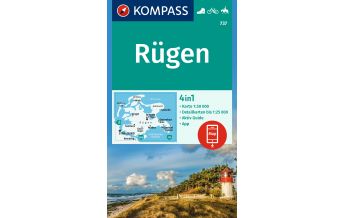 Wanderkarten Deutschland Kompass-Karte 737, Rügen 1:50.000 Kompass-Karten GmbH