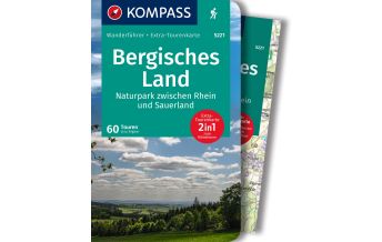 Hiking Guides KOMPASS Wanderführer Bergisches Land, Naturpark zwischen Rhein und Sauerland, 60 Touren Kompass-Karten GmbH