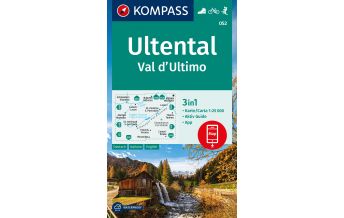 Wanderkarten KOMPASS Wanderkarte 052 Ultental / Val d'Ultimo 1:25.000 Kompass-Karten GmbH