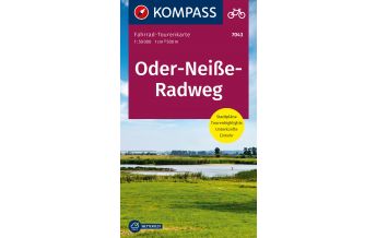 Cycling Maps KOMPASS Fahrrad-Tourenkarte Oder-Neiße-Radweg 1:50.000 Kompass-Karten GmbH