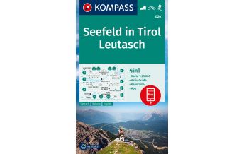 Hiking Maps Tyrol Kompass-Karte 026, Seefeld in Tirol, Leutasch 1:25.000 Kompass-Karten GmbH