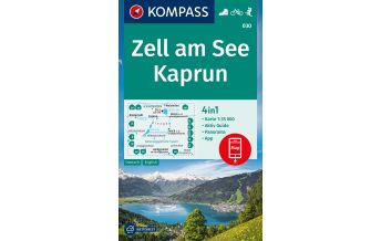 Hiking Maps Salzburg KOMPASS Wanderkarte 030 Zell am See, Kaprun 1:35.000 Kompass-Karten GmbH