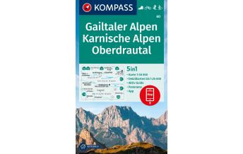 Hiking Maps Carinthia Kompass-Karte 60, Gailtaler Alpen, Karnische Alpen, Oberdrautal 1:50.000 Kompass-Karten GmbH