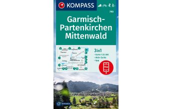 Hiking Maps Tyrol Kompass-Karte 790, Garmisch-Partenkirchen, Mittenwald 1:35.000 Kompass-Karten GmbH