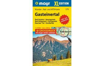 Hiking Maps Salzburg Mayr-Wander-, Rad- & MTB-Karte 579, Gasteinertal XL 1:25.000 Mayr Verlag