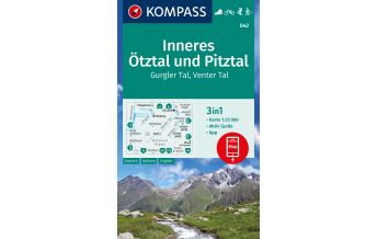 Hiking Maps Tyrol Kompass-Karte 042, Inneres Ötztal und Pitztal 1:25.000 Kompass-Karten GmbH