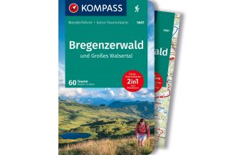 Wanderführer Kompass-Wanderführer 5601, Bregenzerwald und Großes Walsertal Kompass-Karten GmbH