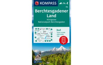 Wanderkarten Salzburg Kompass-Karte 794, Berchtesgadener Land 1:25.000 Kompass-Karten GmbH