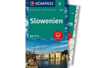 Hiking Guides Kompass Wanderführer 5967, Slowenien Kompass-Karten GmbH