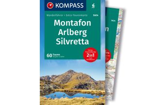 Hiking Guides Kompass-Wanderführer 5604, Montafon, Arlberg, Silvretta Kompass-Karten GmbH