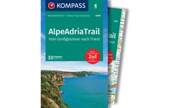 Long Distance Hiking Kompass Wanderführer 5959, AlpeAdriaTrail Kompass-Karten GmbH