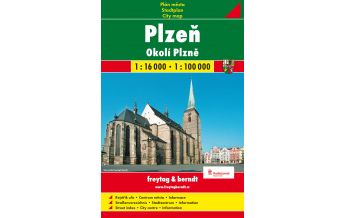 Stadtpläne Pilsen - Plzeň, Stadtplan 1:16.000 Shocart