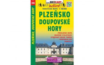 Radkarten SHOCart Tourist Map 206 Tschechien - Plzensko Dopovske Hory 100.000 Shocart