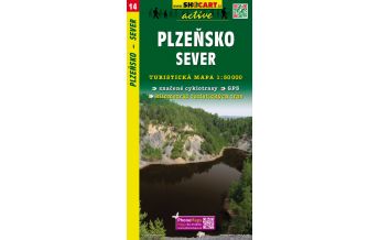 Wanderkarten Tschechien SHOCart WK 14 Tschechien - Plzensko - Sever 1:50.000 Shocart