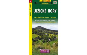 Hiking Maps Czech Republic SHOcart-Wanderkarte 4, Lužické hory/Lausitzer Bergland 1:50.000 Shocart