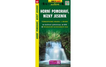 Hiking Maps Czech Republic SHOCart WK 60 Tschechien - Horni Pomoravi - Nizky Jesenik 1:50.000 Shocart