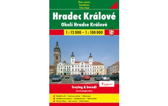 f&b City Maps f&b Prag Stadtplan - Hradec Kralove Königgräz 1:12.000 Shocart