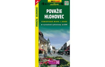 Hiking Maps Slovakia SHOcart WK 1080 Slowakei - Povazie Hlohovec 1:50.000 Shocart