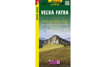 Hiking Maps Slovakia SHOcart Wanderkarte 1084, Velká Fatra/Große Fatra 1:50.000 Shocart