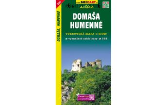 Hiking Maps Slovakia SHOcart WK 1115 Slowakei - Domasa - Humenne 1:50.000 Shocart