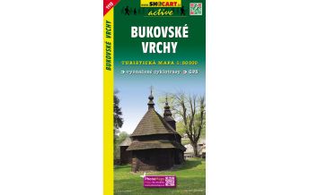Wanderkarten Slowakei SHOcart Wanderkarte 1119, Bukovské vrchy 1:50.000 Shocart