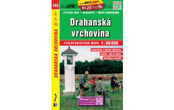 Cycling Maps Czech Republic Shocart Cycling Map 145 Tschechien - Drahanska Vrchovina 1:60.000 Shocart