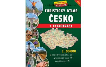 Hiking Maps Czech Republic Touristische Wanderatlas Tschechien 1:50.000 SHOCart