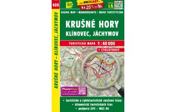 Wanderkarten Krusne Hory 1:40.000 Shocart