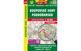 Hiking Maps Czech Republic SHOcart Wanderkarte 410, Doupovské Hory 1:40.000 Shocart