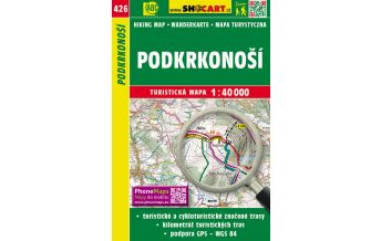 Wanderkarten Tschechien SHOCart WK 426 Tschechien - Podkrkonosi 1:40.000 Shocart