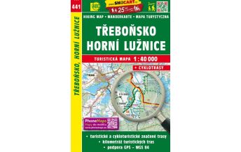Hiking Maps Lower Austria SHOcart Wanderkarte 441, Třeboňsko, Horní Lužnice/Obere Lainsitz 1:40.000 Shocart