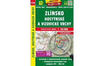Hiking Maps Zlinsko 1:40.000 Shocart