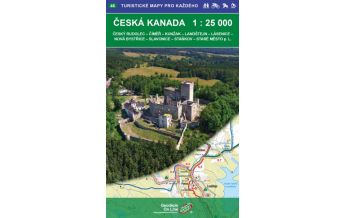 Hiking Maps Czech Republic Geodézie-Karte 46, Česká Kanada/Böhmisches Kanada 1:25.000 Geodézie