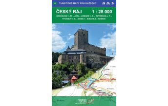 Wanderkarten Tschechien Geodezie-Karte 4, Český raj / Böhmisches Paradies 1:25.000 Geodézie