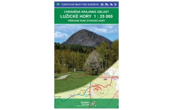 Hiking Maps Czech Republic Geodézie-Karte 25, Lužické hory/Lausitzer Gebirge 1:25.000 Geodézie