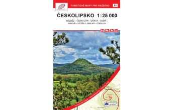 Wanderkarten Tschechien Geodézie-Karte 83, Českolipsko 1:25.000 Geodézie