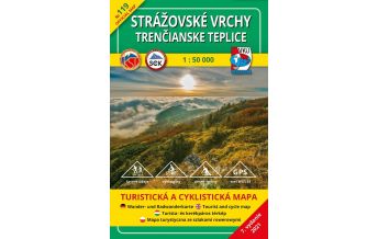 Hiking Maps Slovakia VKÚ-Wanderkarte 119, Strážovské vrchy 1:50.000 VKU Harmanec Slowakei