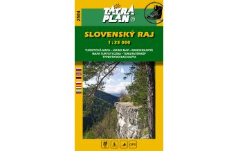 Hiking Maps Slovakia TatraPlan Wanderkarte 2504, Slovenský raj / Slowakisches Paradies 1:25.000 DobroMapa-TatraPlan
