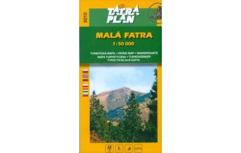 Wanderkarten TatraPlan WK 5010 Slowakei - Mala Fatra / Kleine Fatra 1:50.000 DobroMapa-TatraPlan