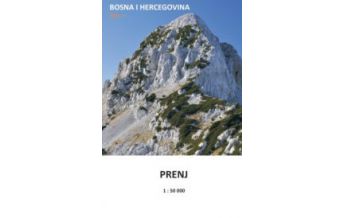 Wanderkarten Balkan Kleslo-Wanderkarte Prenj (BiH) 1:50.000 Eigenverlag Michal Kleslo