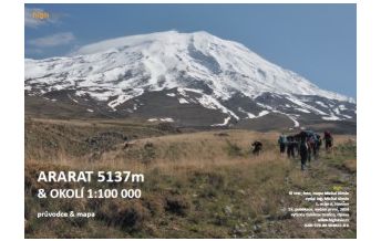 Wanderkarten Türkei Kleslo-Trekkingkarte Ararat 1:100.000 Eigenverlag Michal Kleslo