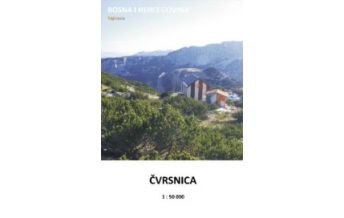 Wanderkarten Balkan Kleslo-Wanderkarte Čvrsnica (BiH) 1:50.000 Eigenverlag Michal Kleslo