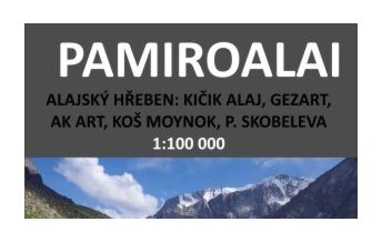 Hiking Maps Asia Kleslo-Trekkingkarte Pamiroalai 1:100.000 Eigenverlag Michal Kleslo