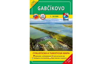 Wanderkarten Slowakei VKÚ-Wanderkarte 143, Gabčíkovo 1:50.000 VKU Harmanec Slowakei