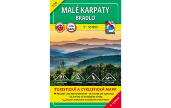 Hiking Maps Slovakia VKÚ-Wanderkarte 129, Malé Karpaty/Kleine Karpaten 1:50.000 VKU Harmanec Slowakei