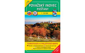 Hiking Maps Slovakia VKÚ-Wanderkarte 130, Považský Inovec, Pieštany 1:50.000 VKU Harmanec Slowakei