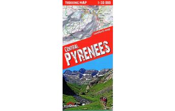 Wanderkarten Frankreich Terraquest Trekking Map Pyrenäen - Central Pyrenees 1:50.000 terraQuest
