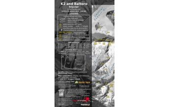 Hiking Maps Asia K2 and Baltoro Glacier in the Karakorum 1:80.000 Topkart